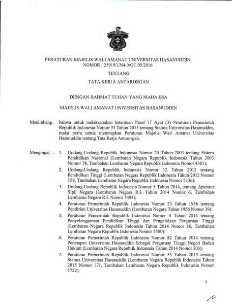 Pdf Peraturan Majelis Wali Amanat Universitas Dokumen Tips