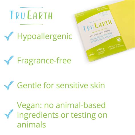 Buy Tru Earth Hypoallergenic Eco Friendly Biodegradable Plastic Free