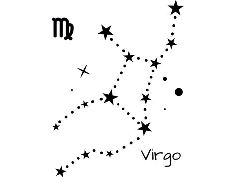 Virgo Svg Zodiac Svg Horoscope Svg Astrology Signs Svg Zodiac