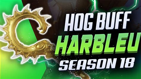 ROADHOG BUFF HARBLEU ROADHOG IS OP OVERWATCH SEASON 18 TOP 500