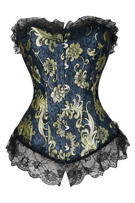 Atomic Imperial Lace Tapestry Overbust Corset M As Shown Corset