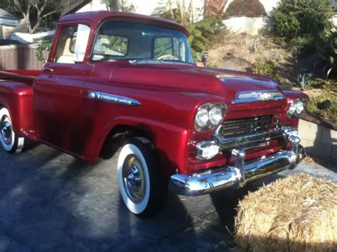 1958 Chevy Apache Truck Classic Original Restoration Rebuilt All