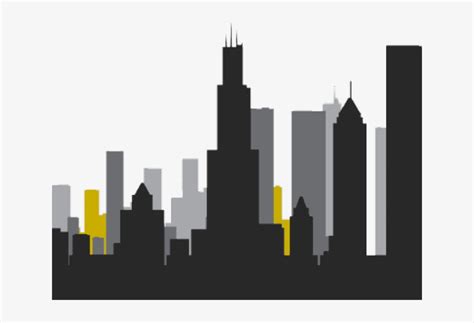 Chicago Clipart Chicago Skyline Transparent Chicago Skyline PNG Image