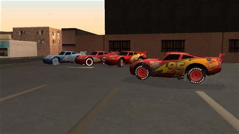 Gta San Andreas Pack Del Rayo Mcqueen Mack Y Remolque Cars Off