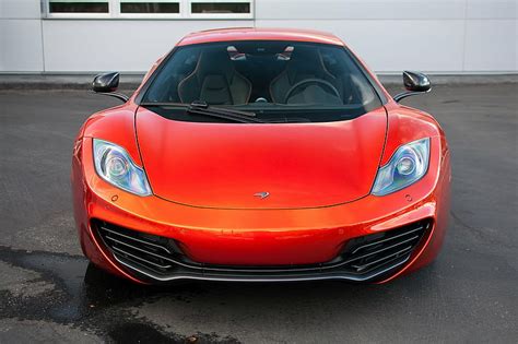 C Color Mclaren Mp Naranja Superdeportivo Volc N Fondo