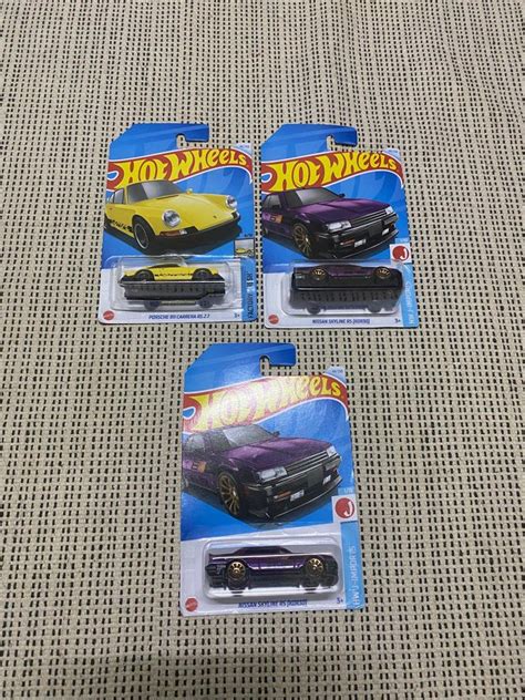 Hot Wheels Lot Jdm Skyline R Porsche Carrera Combo Hotwheels