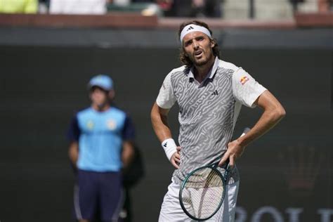 Stefanos Tsitsipas Sorti En Es Par Jiri Lehecka Indian Wells