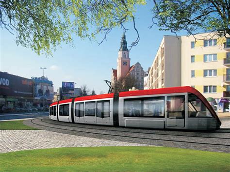 Wizualizacja Tramwaju Na Rogu Al Pi Sudskiego I Ul D Browszczak W