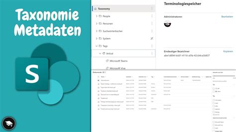 Sharepoint Metadaten Taxonomie Und Tags Wie Funktioniert Das Und