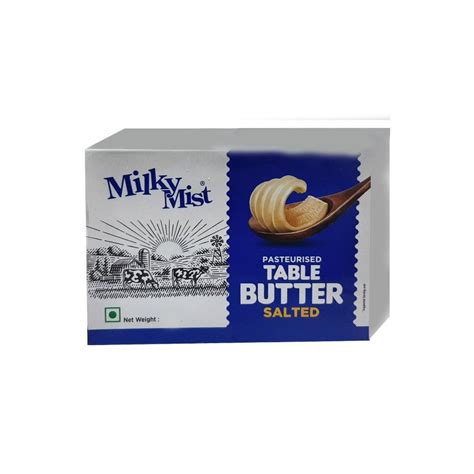 Flavor Salted Milky Mist Table Butter Packaging Type Packet