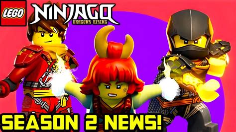 Wow More New Season 2 Images 🔥 Ninjago Dragons Rising Season 2 News Youtube