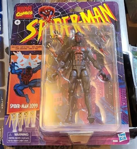 Hasbro Marvel Legends Spider Man 2099 6 Retro Card Figure 2021 Eur 54