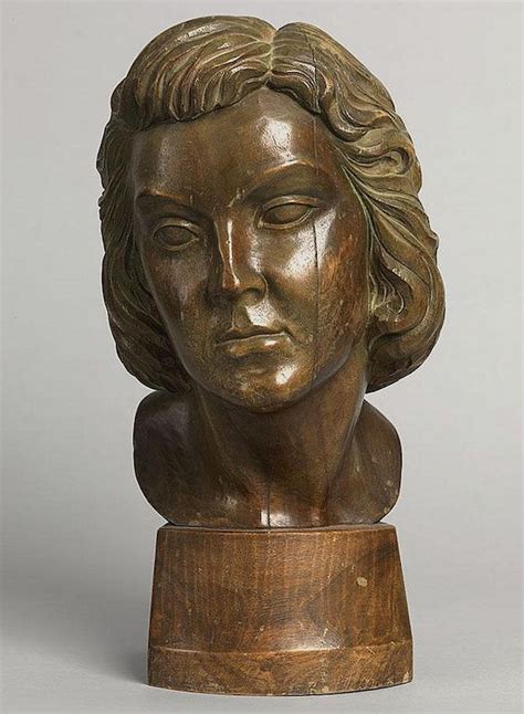 Soviet sculptor and painter Vera Mukhina | Portrait sculpture, Fine art ...