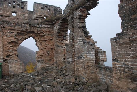 Great Wall Protection The Wall Was Damaged In Some Parts Of China