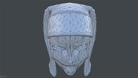 ArtStation - HALLOWEEN NUN SCARY MASK Low-poly | Resources