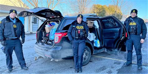 Russell Opp Collect Food And Funds At Rockland Stuff A Cruiser Event