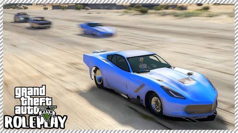 Gta Roleplay Incredible C Corvette Pro Mod Drag Racing