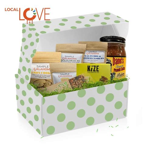 Healthy Snack Box Made In Oklahoma Gift Box