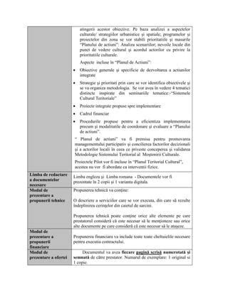 Caiet De Sarcini Plan De Actiuni Revizuit Final PDF