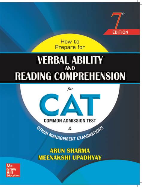 How To Prepare For Verbal Ability And Reading Comprehension For Cat