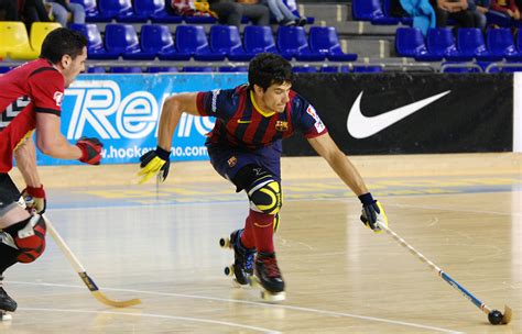 El FC Barcelona recibe la Copa de Campeón de la OK Liga Hockey Patines