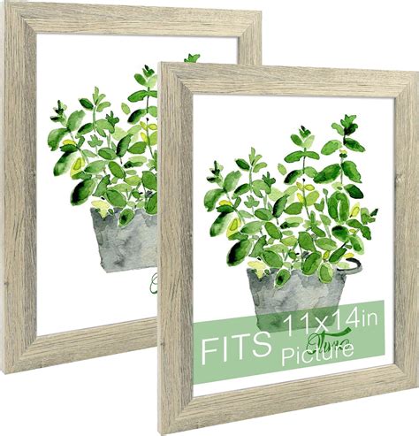 Amazon Frametory 11x14 Picture Frame With Tempered Glass Frames