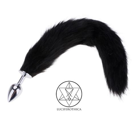 Stainless Steel Buttplug Tail Anal Fetish Wear