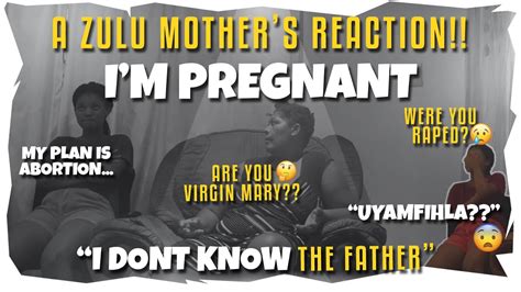 Pregnancy Prank On My African Mom Zulu Speaking South African