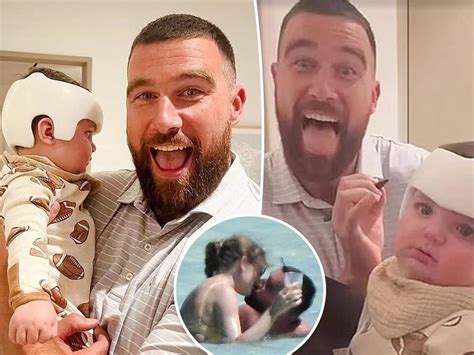 ‘uncle Travis Kelce Adorably Bonds With Chandler Parsons Baby Amid