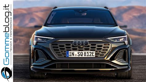 New Audi Q8 E Tron Improved Efficiency And Range Refined Design YouTube