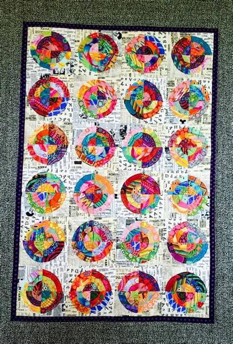 Indie Chic Circle Quilt A Bulls Eye Quilt Tutorial Artofit