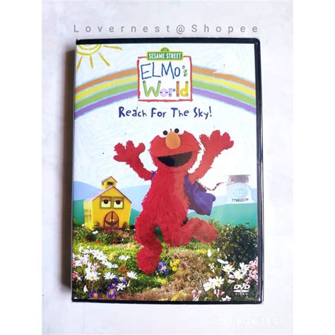 123 Sesame Street Elmo S World Reach For The Sky DVD Shopee Malaysia