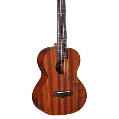 Islander Traditional Tenor Uke W Mahogany Top Honu Turtle Engraving