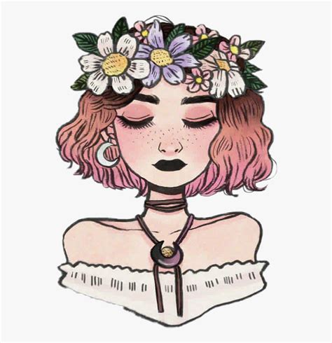 Tumblr Kawaii Pink Cute Aesthetic Tumblr Girl Drawing Free