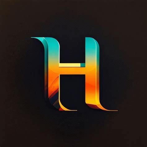 Premium Photo Abstract Letter H Logo Vector Design Template Elements