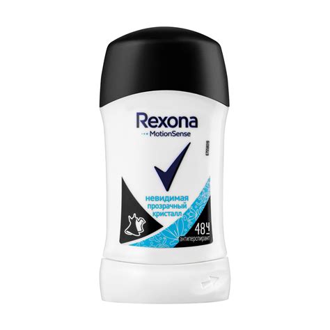 Антиперспирант Rexona стик женский Прозрачный кристалл, 40мл - купить в ...