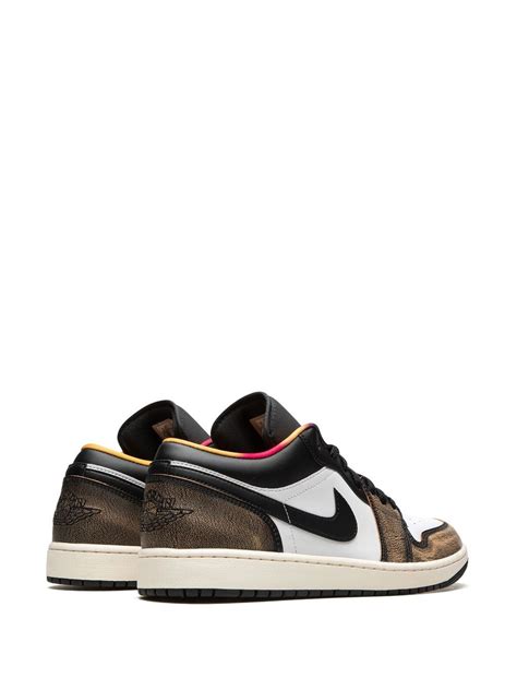 Jordan Air Jordan 1 Low Se Wear Away Sneakers Black Farfetch