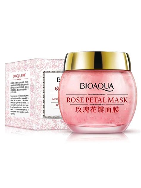 Gaoy Shop Bioaqua Rose Petal Facial Mask Hydrating And Oil Control