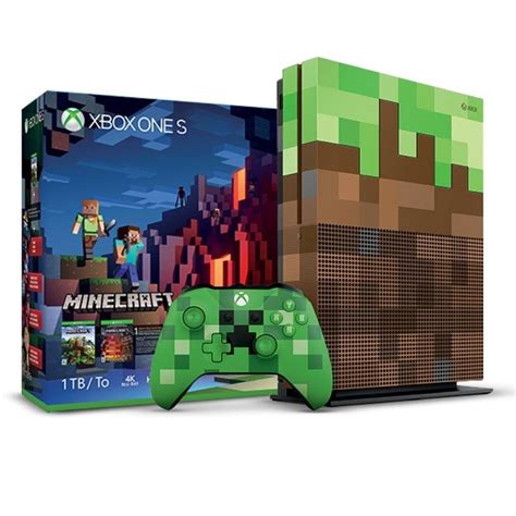 Consola Microsoft Xbox One S Tb Minecraft Limited Edition Sp Digital