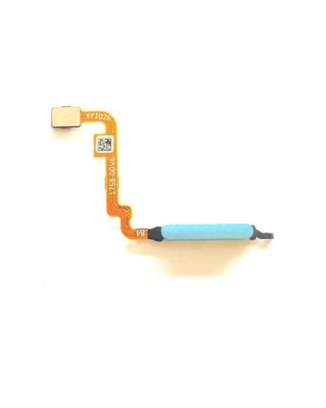 Flex Boton De Huella Para Xiaomi Redmi Note 10 Redmi Note 10s Azul