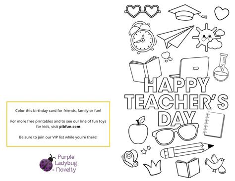 FREE Printable: Teacher's Card "Getting Ready for National Teachers Appre