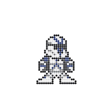 Clone Trooper Appo Perler Bead Pattern