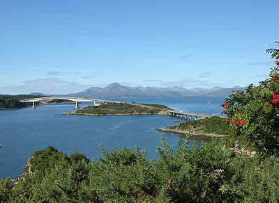 Skye Bridge the toll free bridge to the Isle of Skye