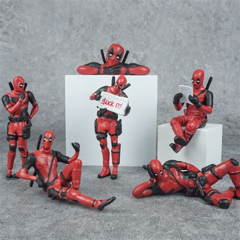 Deadpool Action Figures Pack Of 6