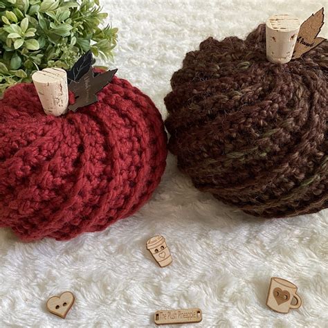 How To Crochet A Pumpkin Free Pattern A Plush Pineapple Fall