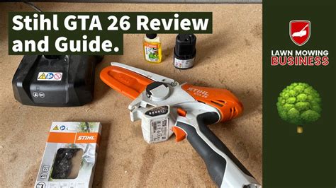 Stihl Gta Cordless Garden Pruner Review And Guide Youtube