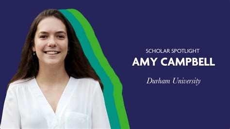 Scholar Spotlight Amy Campbell Laidlaw Scholars Network