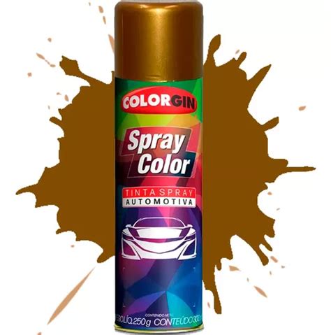 Tinta Spray Automotiva Colorgin Ouro Metalizado Ml Mercadolivre