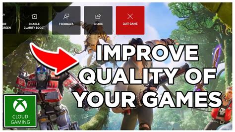 How To ENABLE CLARITY BOOST On XCLOUD YouTube