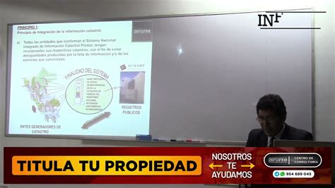 Infopre Principios Catastrales Del Sistema Nacional Integrado De